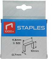 Staples Clips Box, 10mm, 1000 pcs - Spony do sponkovačky