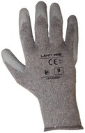 LATEX gloves, grey, size 10, LAHTI PRO - Work Gloves