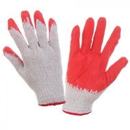 LATEX gloves, red, size 9, LAHTI PRO - Work Gloves