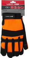 Mechanical gloves L280510P, black-orange, size 10, LAHTI PRO - Work Gloves