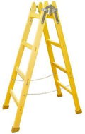 Stepladder Štafle dřevěné, 4 příčky, L = 136,5 cm, ENPRO - Štafle