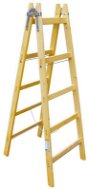 Dvojitý rebrík Dvojitý rebrík drevený , 6 priečok, L = 196,5 cm, ENPRO - Štafle