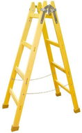 Štafle dřevěné PROFI, 6 příček, L = 196,5 cm, ENPRO - Stepladder