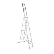 Rebrík Al, 3× 8 priečok, 2,30 m, 5,13 m, 3,53 m, ALVE 7608 - Rebrík