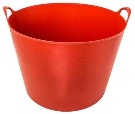 Nádoba plastová se 2 úchyty, 27 l, červená, ENPRO - Basket - Main image