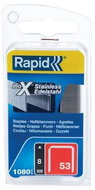 RAPID steel INOX, 53/8 mm, blister - pack 1080 pcs - Heavy-Duty Staples