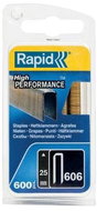 RAPID High Performance, 606/25 mm, blister - pack of 600 - Heavy-Duty Staples
