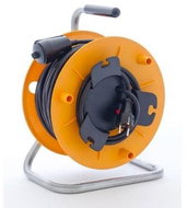 Kabel prodlužovací HOBBY PKB275S, 50m / 230V, cívka, 1 zásuvka - Prodlužovací kabel