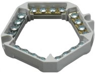 Terminal Block Five-pole Box, Plastic - Screw Terminal