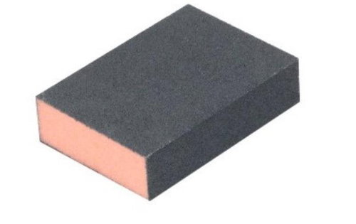Abrasive Sponge 100 x 70 x 25mm, Coarse 60, KUBALA - Sanding Sponge - Main image