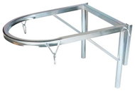 Construction debris shock - load-bearing frame - Debris Chute