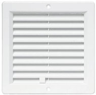 Mřížka větrací se žaluzií VM, 200 x 200 mm UB, bílá 0205 - Větrací mřížka