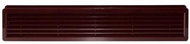 Door Ventilation Grille VMD, 400 x 130mm, 2 pcs, Brown 0232 - Ventilation Grille