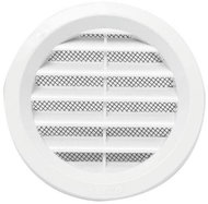 Round Ventilation Grille with Mesh VM, O 75mm, White 0411 - Ventilation Grille