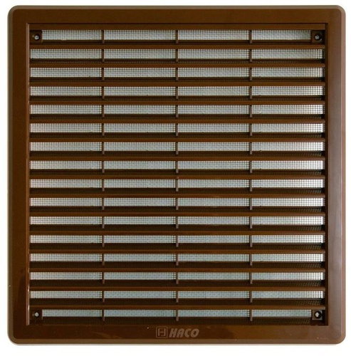 Ventilation Grille - Mesh Cover VM, 200 x 200mm KH, Brown 0306 - Ventilation Grille - Main image