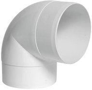 Round Bend CKO, O 90/100mm 0624 - Ventilation duct