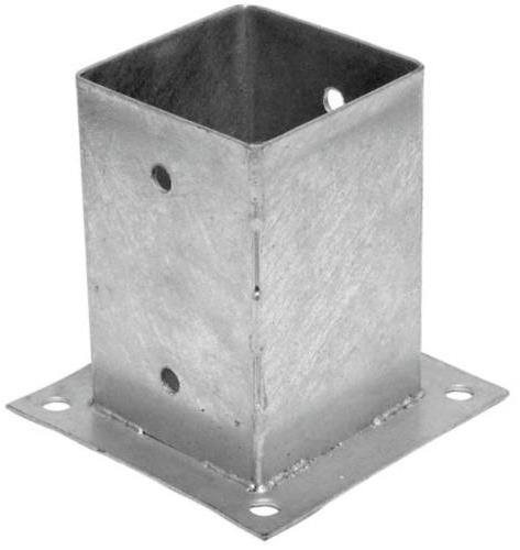 Anchor Foot with Plate, 91 x 91 x 150mm - Foot Anchor - Main image