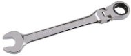 Kľúč račňový kĺbový 18 mm, CrV - Očkoplochý kľúč