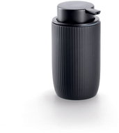 ZELLER Soap dispenser black ceramic 7,7 × 14,4 cm - Soap Dispenser