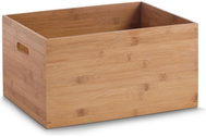 Zeller Wooden box 40 × 30 × 21 cm brown, bamboo - Storage Box