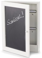 Zeller Skříňka na klíče Blackboard, 22 × 5 × 30 cm - Skříňka na klíče