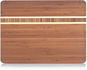 ZELLER Prkénko krájecí designové bambus dvoubarevné 34 × 25 × 1,6 cm - Prkénko