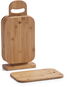 ZELLER Prkénka krájecí se stojanem set 7 ks bambus 15 × 7 × 32 cm - Prkénko
