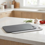 ZELLER Cutting board set 2 pcs, grey 29 × 19 cm - Cutting Board