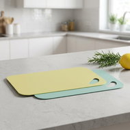 ZELLER Cutting board set 2 pcs, yellow, green 29 × 19 cm - Cutting Board
