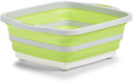 ZELLER Universal foldable bowl 2in1 plastic, green 40 × 31,8 × 14,3 cm - Small Bowl