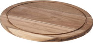 EH Excellent Houseware Krájecí prkénko z akáciového dřeva, kulaté, průměr 30 cm - Cutting Board