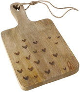 Boltze Home Prkénko z mangového dřeva, srdíčka, Lovelyn - Cutting Board