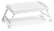 ZELLER serving tray, for bed, folding legs, MDF, 56.5×35.5×27cm - Food Serving Trolley
