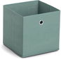 ZELLER Úložný box textilní 28 × 28 × 28 cm, šalvějová barva - Úložný box