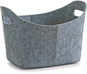 ZELLER Úložný box filcový šedý 37 × 28 × 25 cm, šedý - Úložný box