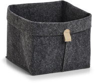 ZELLER Felt storage box 24 × 24 × 25 cm, anthracite - Storage Box