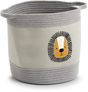 ZELLER Children's storage box lion motif, cotton 30 × 30 cm - Storage Box