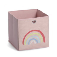 Zeller Children's storage box, Rosy Rainbow - Storage Box