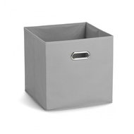 Zeller Textile storage box, grey - Storage Box