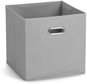 Zeller Úložný box vliesový šedý 28, × 28 × 28 cm - Úložný box
