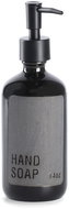 Zeller Soap dispenser stoneware, black, 7 × 20,8 cm - Soap Dispenser