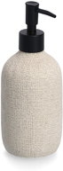 Zeller Soap dispenser natural motif, beige, 8 × 20 cm - Soap Dispenser