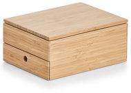 Zeller Bamboo jewellery box with mirror 24,5 × 18,5 × 11,2 cm - Jewellery Box