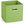 Storage box textile, 28 × 28 × 28 cm, green