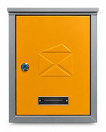 ZEMINI Post box 36.5×26×8cm, yellow - Mailbox