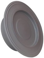 GERMINI Flue pipe sleeve with cap, diameter 120 mm, anthracite - Smoke Rosette