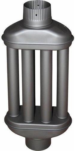 Zemini, Heat exchanger, length - 0,65 m, diameter 130 mm, colour - anthracite - Exchanger - Main image