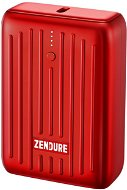 Zendure SuperMini - 10000mAh Credit Card Sized Portable Charger with PD (piros) - Power bank