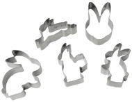 Zenker Easter Biscuit Cutters, 5 pcs - Cookie Cutter Set