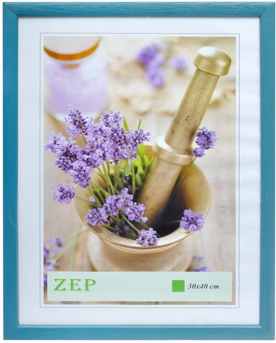 ZEP blue wood 30 x 40 cm - Photo Frame - Main image